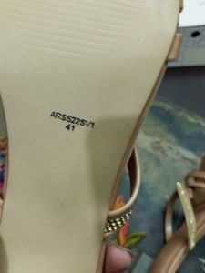 brand new heels from max beige