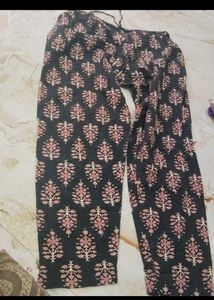 Printed Black Palazzos