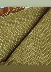 Stylish Green Saree with Maroon Border