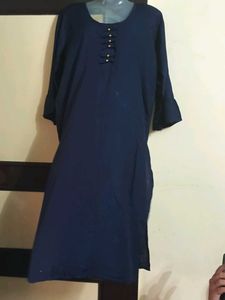 Navy Blue Tunic Top