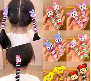 10 pc.Cute Cartoon Hair Ties - New