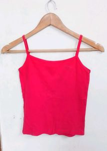 ♥️Vibrant Red Camisole Top for girls