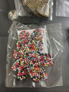 Set of 4 Beaded Earrings