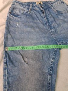 Light Wash Flare Jeans