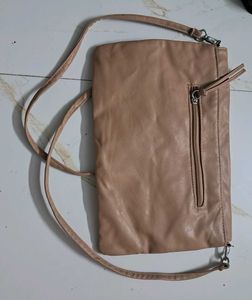Studded Faux Leather Crossbody Bag