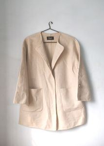 Oversized Beige Coat