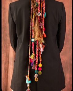Panjabi hair braid accessory