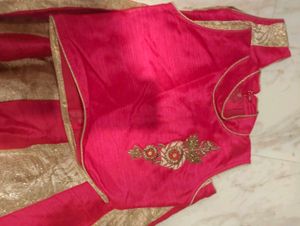 Pink Lehenga Choli for 3–4 Year Old Girl