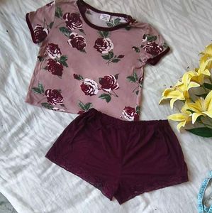Very Beautiful Crop Top With Shorts