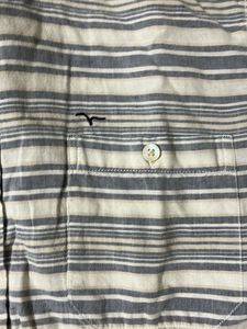 Striped Button-Down Shirt
