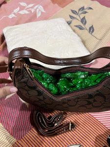 Coach Monogram Hobo Bag