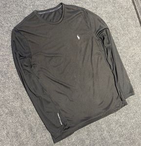 Ralph Lauren Black Long Sleeve Dry Fit T-Shirt