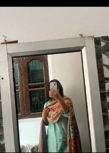 Vibrant Patchwork dupatta