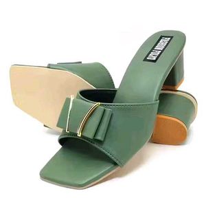 Chic Green Heels