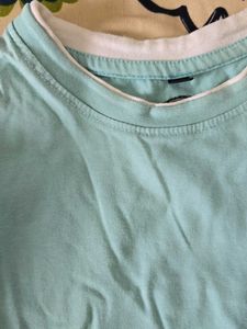Light Blue Long Sleeve Top