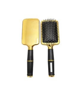 Luxury Copper Gold & Black Paddle Hair Brush