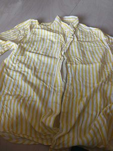 Striped Button-Down Shirt