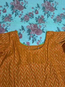 Orange Kurta