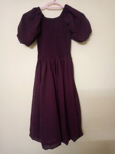 Beautiful Purple Mini Dress