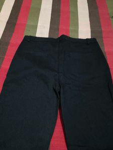 Black formal pants