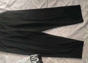 Graphic Crop Top and Pants Set