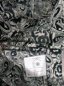 indo western cut sleeves top