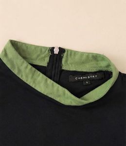 Black &amp; Green T-Shirt