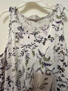 Beautiful Printed high N Low Dress By H&amp;M