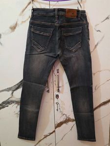 Jack &amp; Jones Stylish Dark Wash Denim Jeans