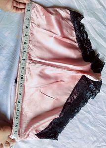 Satin Lace Pajama Set