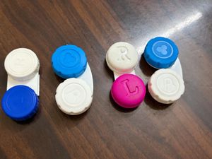 Set of 4 Contact Lens Cases
