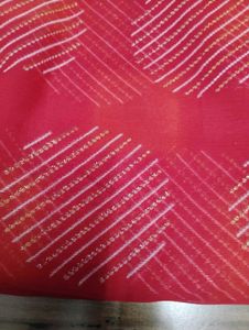 Red Orange Mix Colour Saree