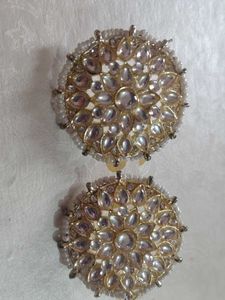 Elegant Kundan Earrings