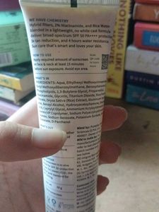Plum Rice Water &amp; Niacinamide Hybrid Sunscreen SPF