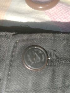 Black Denim High-Waisted Shorts