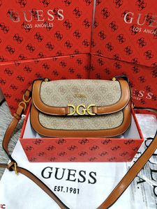 GUESS ZIPPER SLING BAG*  *12A PREMIUM QUALITY / NE