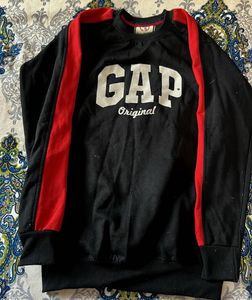 women black and red colour sweatshirt