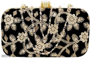 Velvet Box Clutch