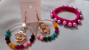 Stylish Accessories Combo – Earrings &amp; Hairband