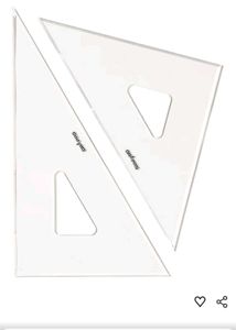 Set Squares triangle Drafters drafting ruler
