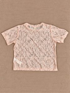 Forever 21 Sheer Lace Cropped Top1 — Vintage/Archi