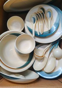 Brand New Premium Melamine Full Dinner Set – 41 Pc