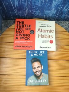 International Bestselling Books Set Of 3