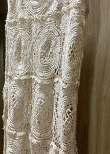 Boho Crochet Mini Dress