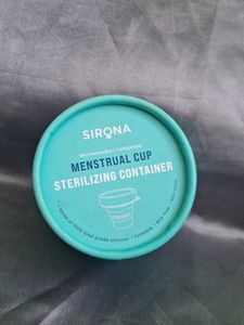 Sirona Menstrual Cup And Sterilizing Container