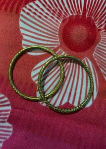 Golden bangle two set
