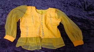 Haldi Skirt Top