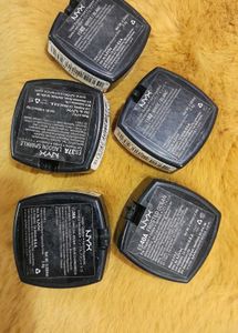 NYX eyeshadows Combo