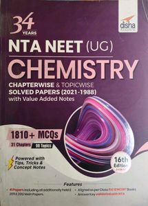 NTA NEET UG Chemistry Solved Papers