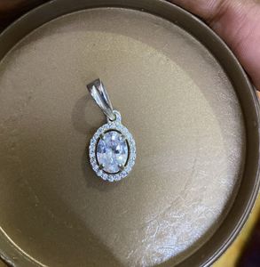 REAL CHANDI PENDANT Elegant Oval Cut Pendan